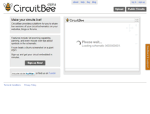 Tablet Screenshot of circuitbee.com